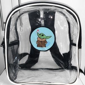 Baby Yoda Star Wars backpack!